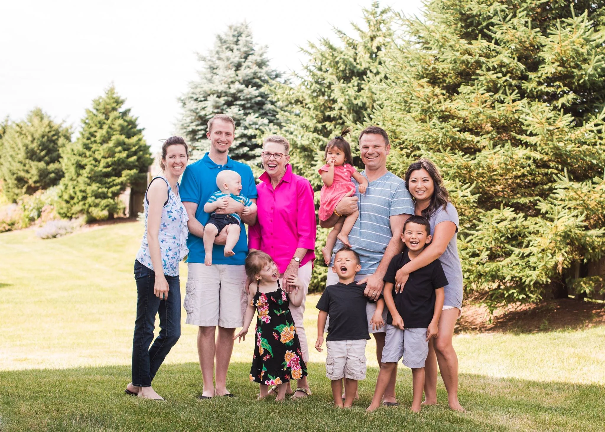  We spent a week with Gerard's family in the QC-his sister's family got to meet Lochlyn for the first time and we got to see Mimi off to her trip to South Korea to meet her birth mom! What an honor to help her in that journey! 
