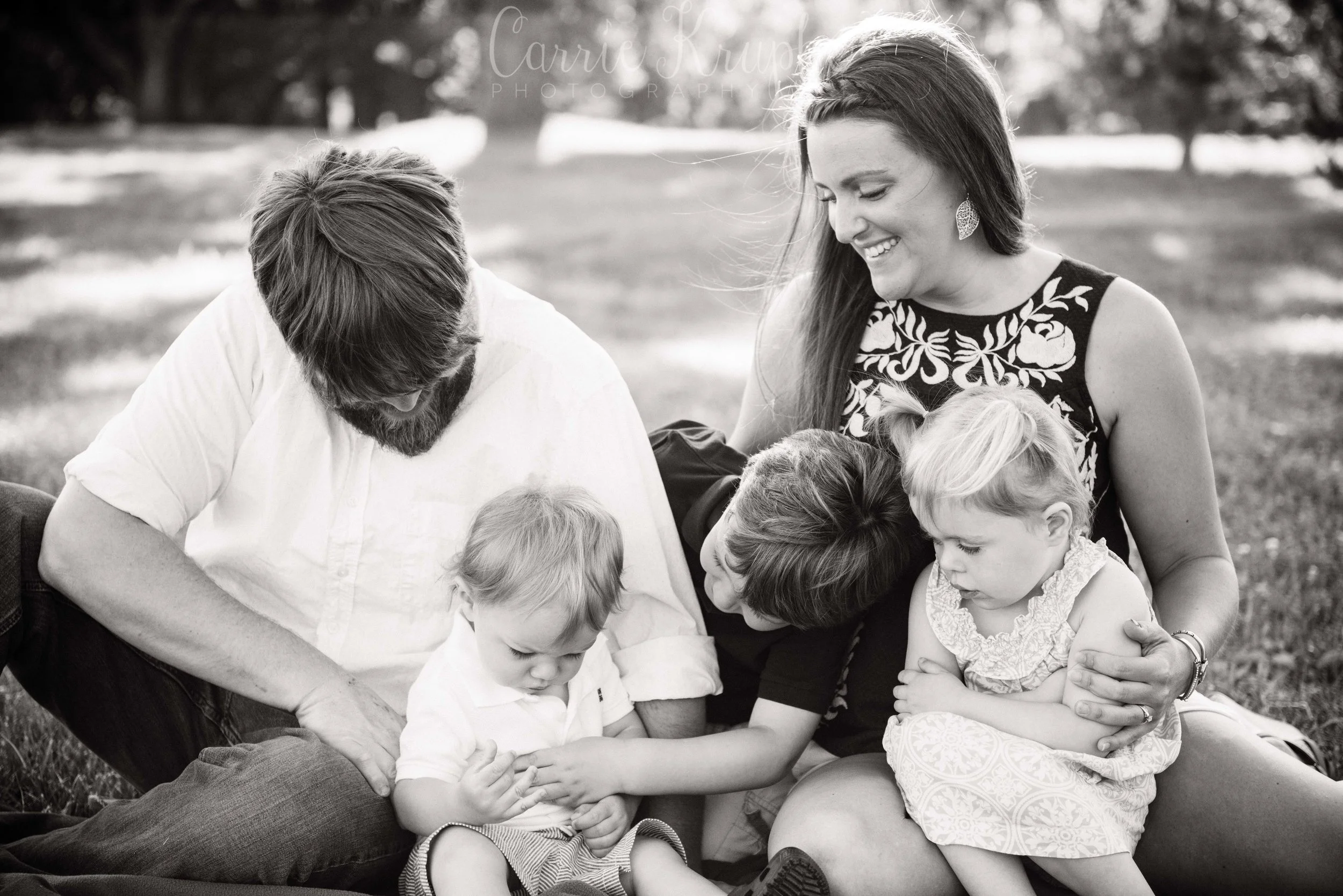 "LOVE them! You captured the essence of our family - mostly chaotic. ;)"--Laura, Mom